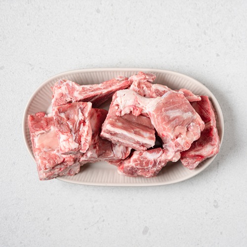 [냉장]제주흑돼지 등뼈 1kg (감자탕/찜용)